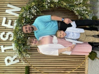 The Belden family at Easter
